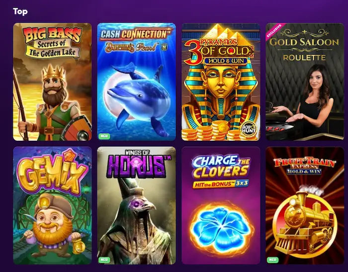 KingMaster Casino games